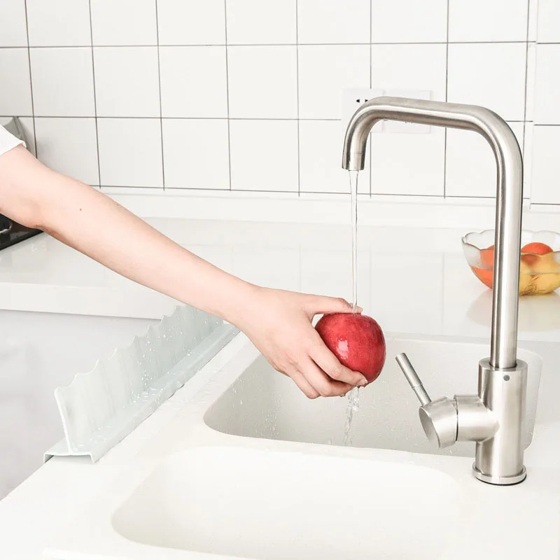 1pc 방수 싱크 흡입 컵 유형 물 배플, 주방 용품 가정용 싱크 수조 스플래시 방지 물 배플