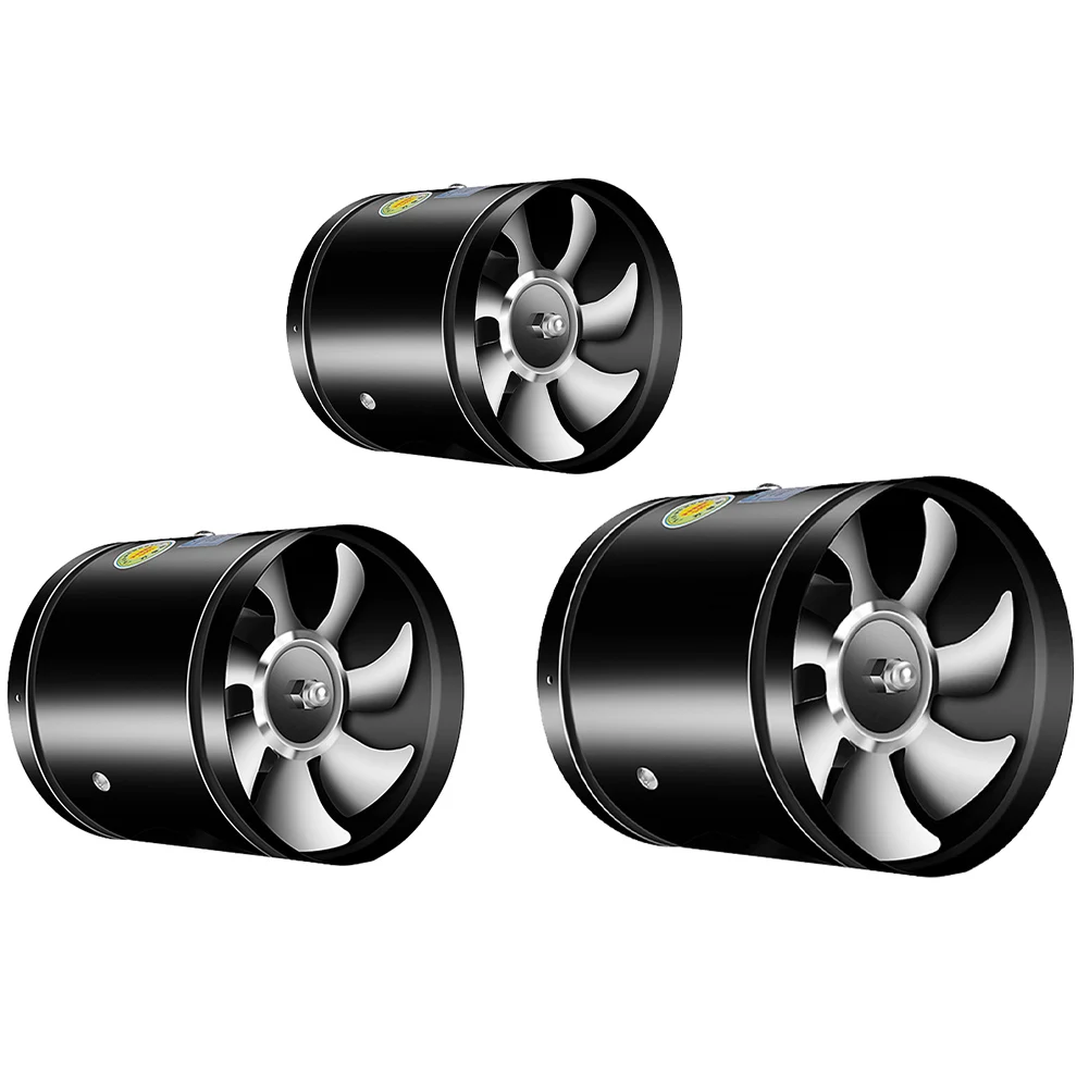 4/6/8 بوصة قوية مروحة العادم الصامتة طريقة واحدة ا...