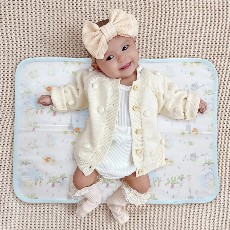 Baby Diaper Pad Cotton Infant Skin Moisture Absorption Multi-functional Mattress Newborn Washable Warm Bedding Care Cushion