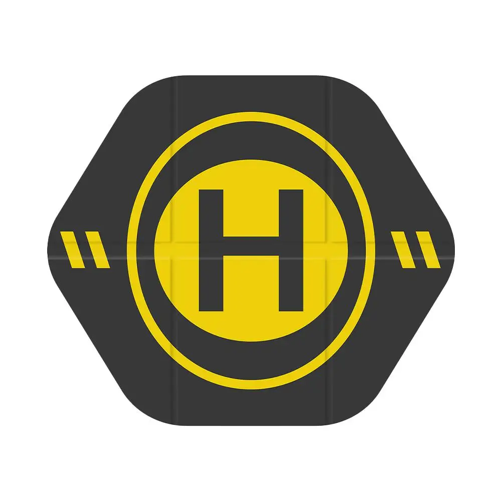 35cm Double Sided Folding Hexagonal Aircraft Apron for dji Series Drone High Quality Leather Apron Drone Accessories H1p6