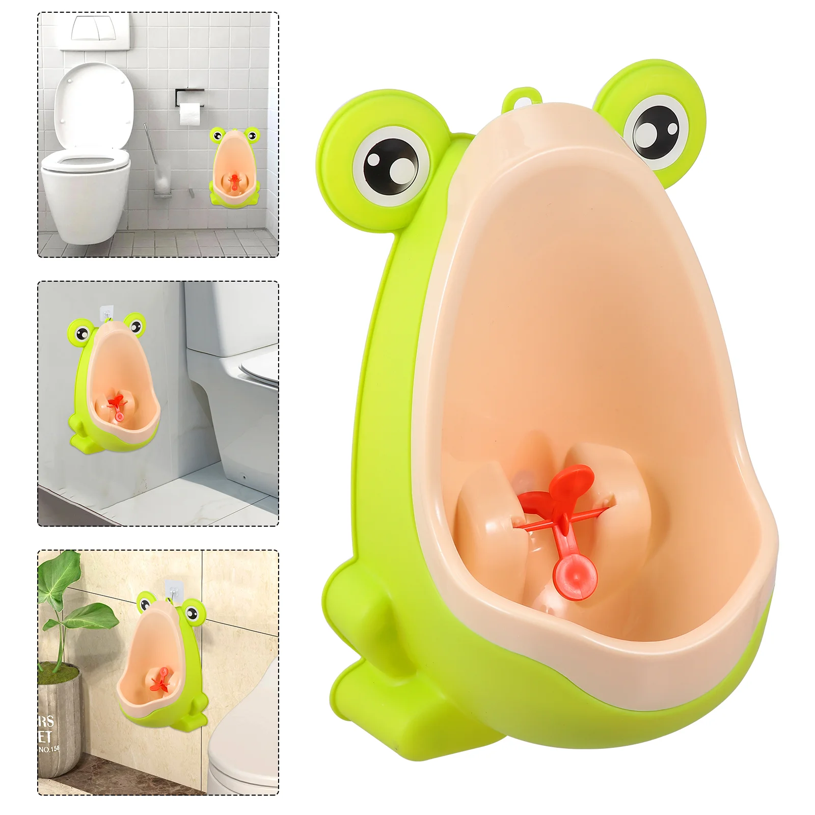 

Children's Urinal Set Boy Training Animal Shape Potty Bedpan Trainer Standing Baby Toilet Pee Tool Pp