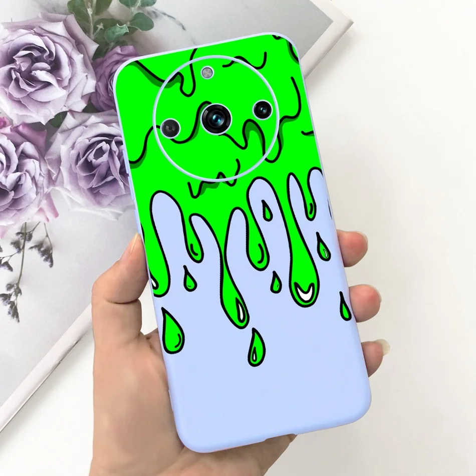 Fashion Moon Design Soft Silicon Protective Phone Case