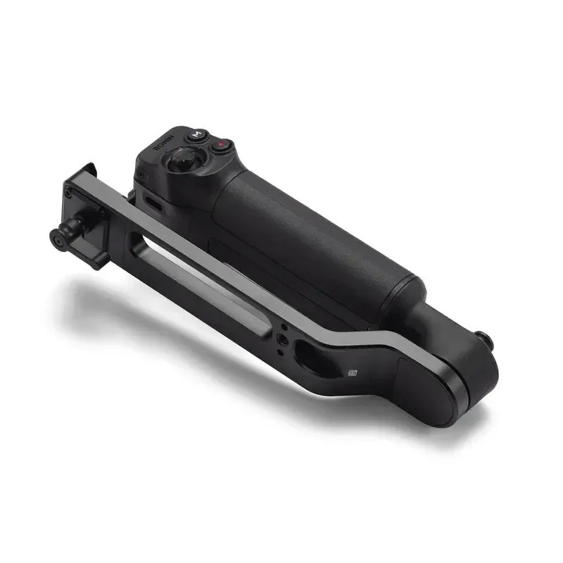 오리지널 DJI RS 5 전자식 브리프케이스 핸들 퀵어택 NATO 마운트 컨트롤 조이스틱 버튼 모니터 로우 앵글 촬영