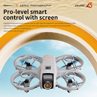 Drone Rc YL3 avec écran RC 180 °   Caméra électrique réglable 4K HD, Drone à flux lumineux WiFi, poche pour éviter les obstacles, quadrirotor Rc 6