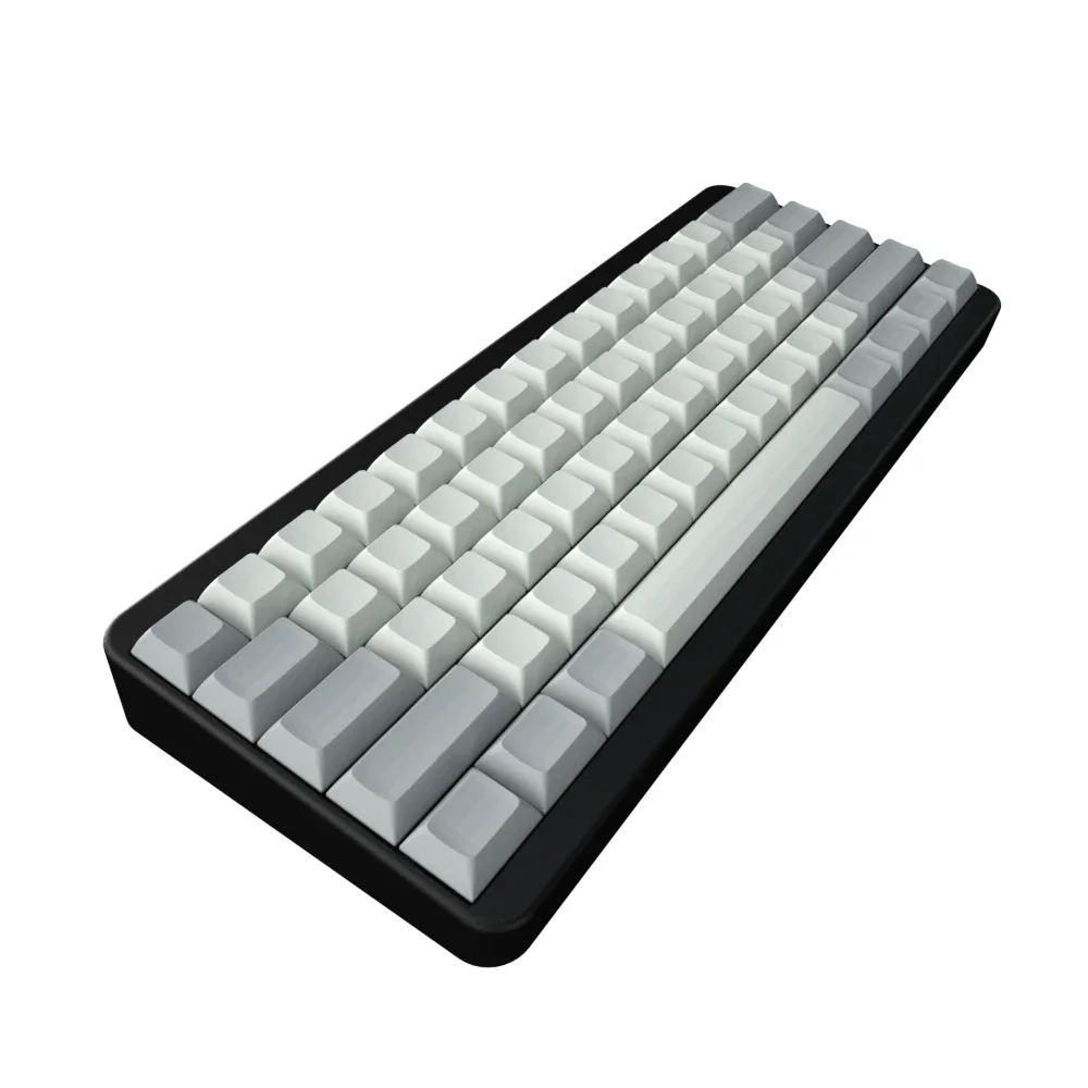 Personalizado Pbt Keycap Grupo Npkc em Branco Ansi Retro Dsa Adequado para Cherry mx Teclado Mecânico Gh60 xd Gk64 - Imagem 3
