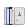 Employee Aluminium Alloy Plastic Credit Card  ID Card Cover Case Work Identity Badge Card Cover Bag Women Men Work Card Holders 5