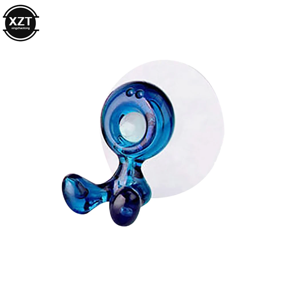 Wall Mount Bathroom Toothbrush Holder Suction Holder Rack Hang Stand Wall Suction Cup Design Rack toothbrush holder