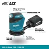 Makita DBO180Z 18V Brushless Cordless Rechargeable Disc Random Orbital Sander Woodworking Sanding Putty Polishing Bare Tool 2