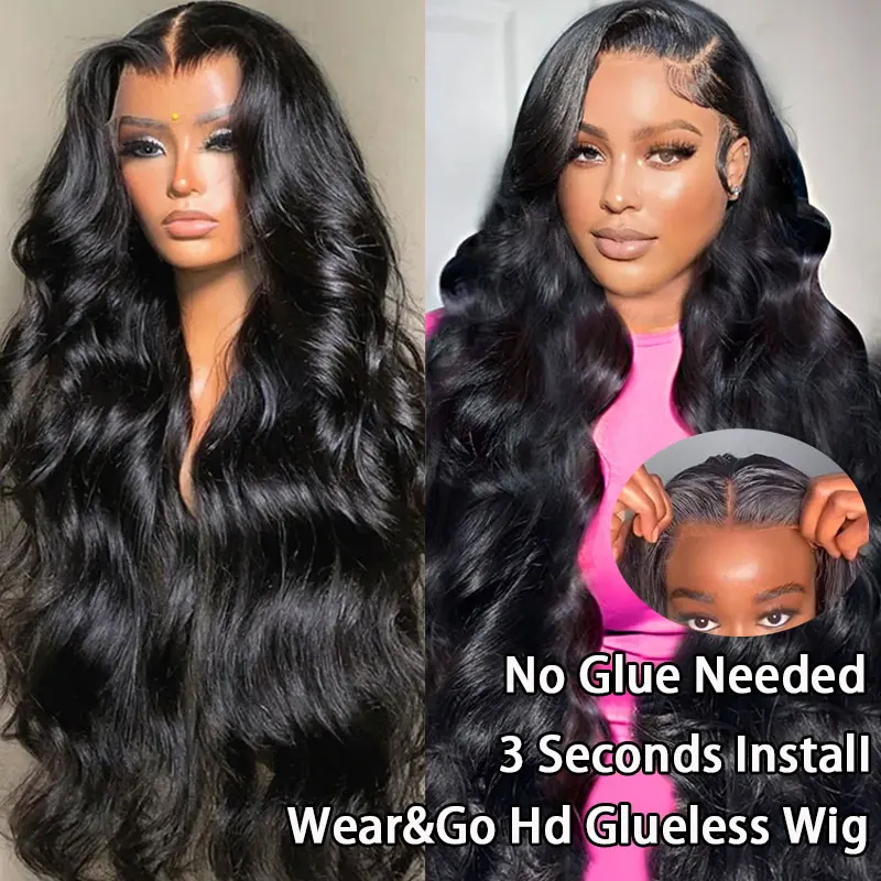 Body Wave Lace Front Wig Brazilian 180% Density Body Wave Human Hair Wigs For Woman  13x6 Glueless Wig Human Hair Ready To Wear