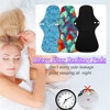 Bamboo Charcoal Washable Menstrual Pads Women Cloth Pads for Heavy Periods Reusable Sanitary Napkin Set 5Pcs XL Sanitary Towels 1