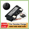 6500mAh12800mAh Li-ion Replacement Battery for CECOTEC CONGA 4090/4490/4590/4690 High Capacity Robot Vacuum Cleaner Accessories 1