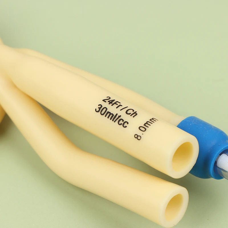 1 Pcs 3 Way Medical Balloon Latex Foley Catheter Silicone Coating Urine Tube Male urinary catheter