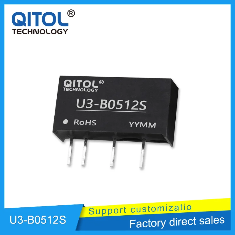 DC-DC 전원 변환기, 3W U3-B0505S B0505S-3WR3 스위칭 공급 장치, 스텝 다운 5VDC