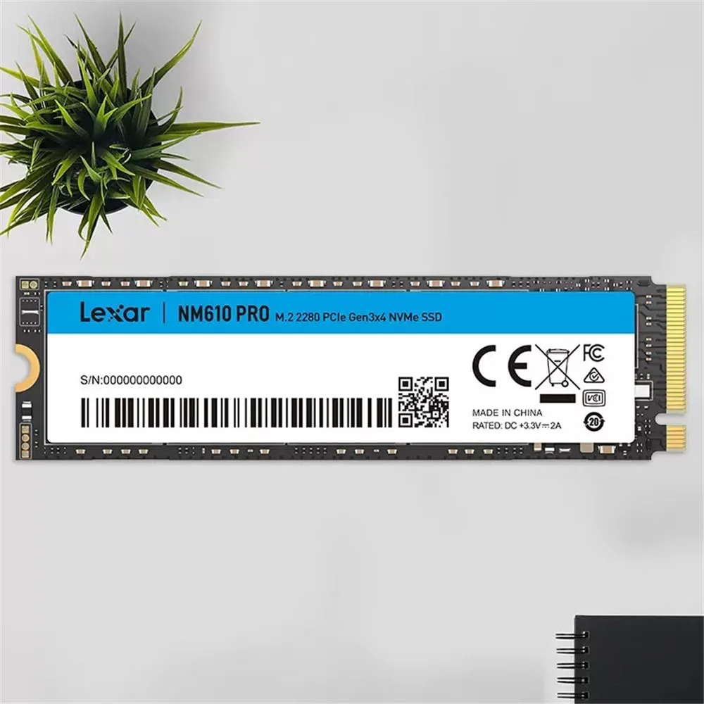Lexar NM610 PRO SSD 500GB 1TB 2TB PCIe Gen3x4 M.2 2280 内部ゲーム