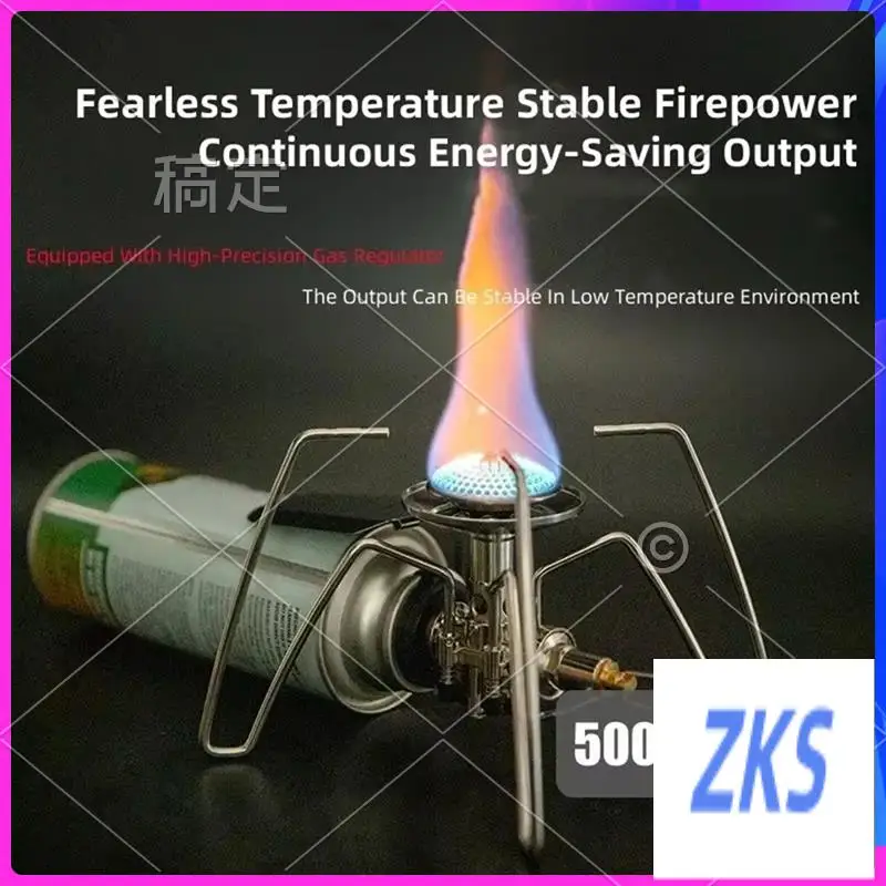 ZZ-Outdoor Ultralight Camping Gas Stove 2