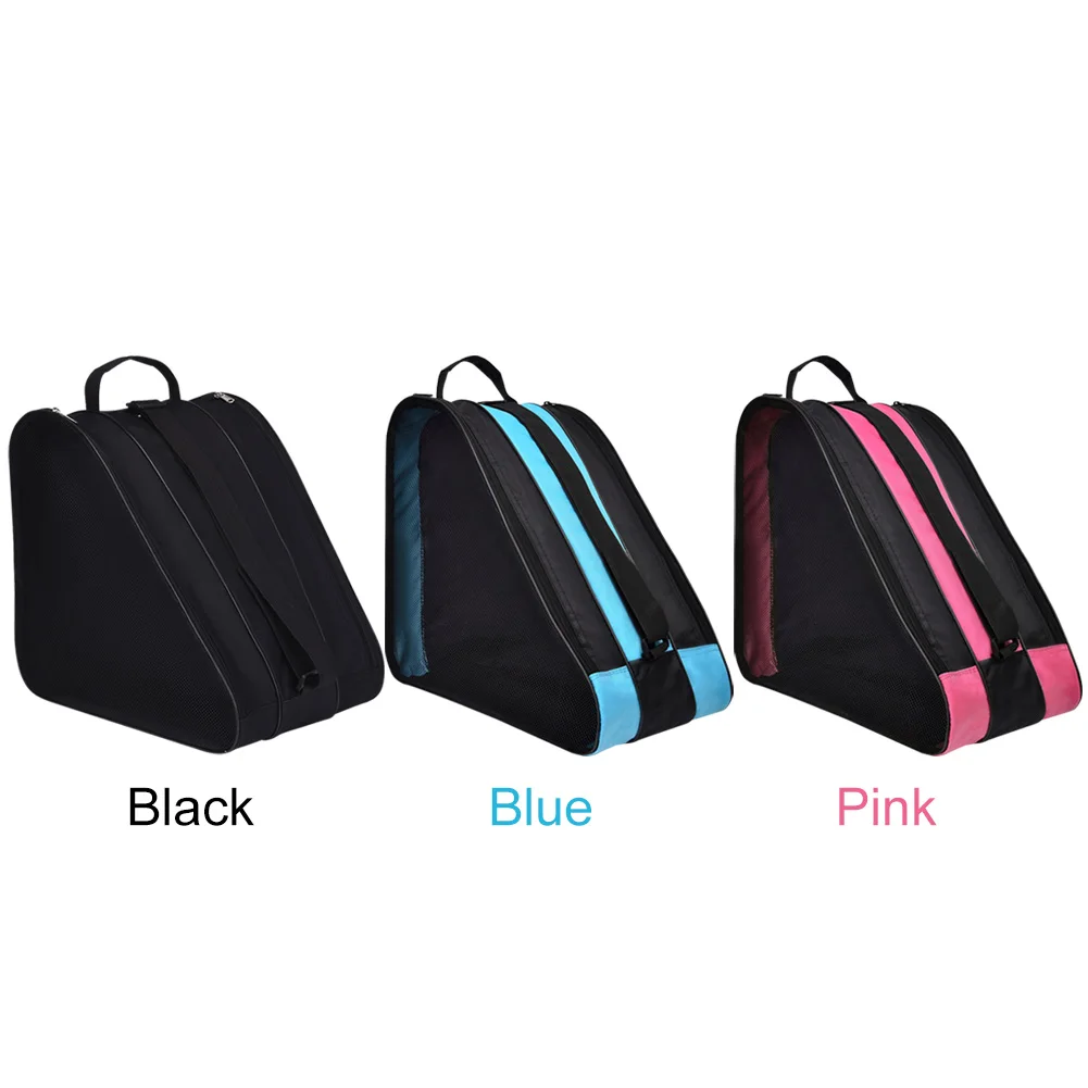 Kids Travel Ice Skating Backpack Breathable Thicken Inline Skates Bag Single Shoulder/Handheld Roller Skate Accessories for Kids