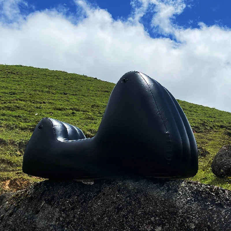 Description Picture 6 of itemInflatable Sofa Bed Relaxing Chair Folding Lounger S Cushion Lazy Comfort Love Furniture Men Women Outdoor Sofa Exotic Cushion