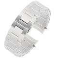 White silver buckle