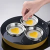 Stainless Steel Egg Poacher Poaching Pan Mould Omelette Egg Steamer Steamed Egges Mold Hoousehold Kitchen Cooking Tool Gadget 2