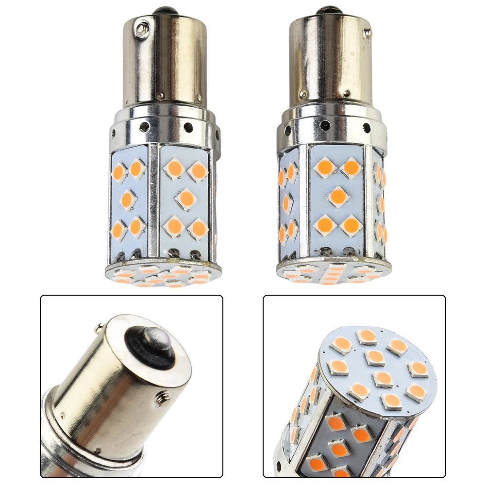 ڵ  õ    ÷ ڹ Bau15s 7507 PY21W LED ȣ ,  ̾ÿ 9-30V, 2 