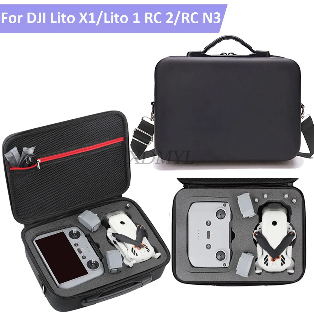 DJI Lito 1/Lito X1 RC 2/RC N3용 배낭, 보관 가방, 숄더백, 여..