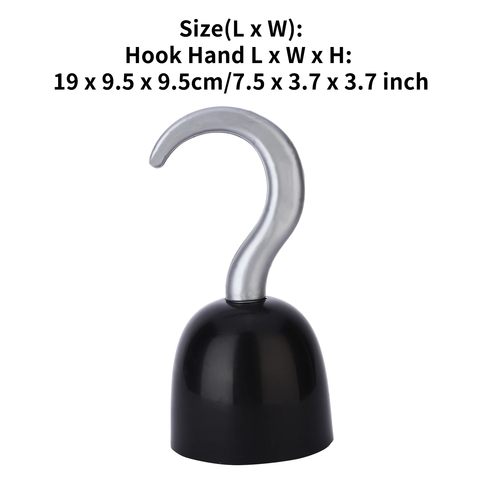 Pirate Captain Hook Hand Dress-Up Accessory for Halloween & Christmas