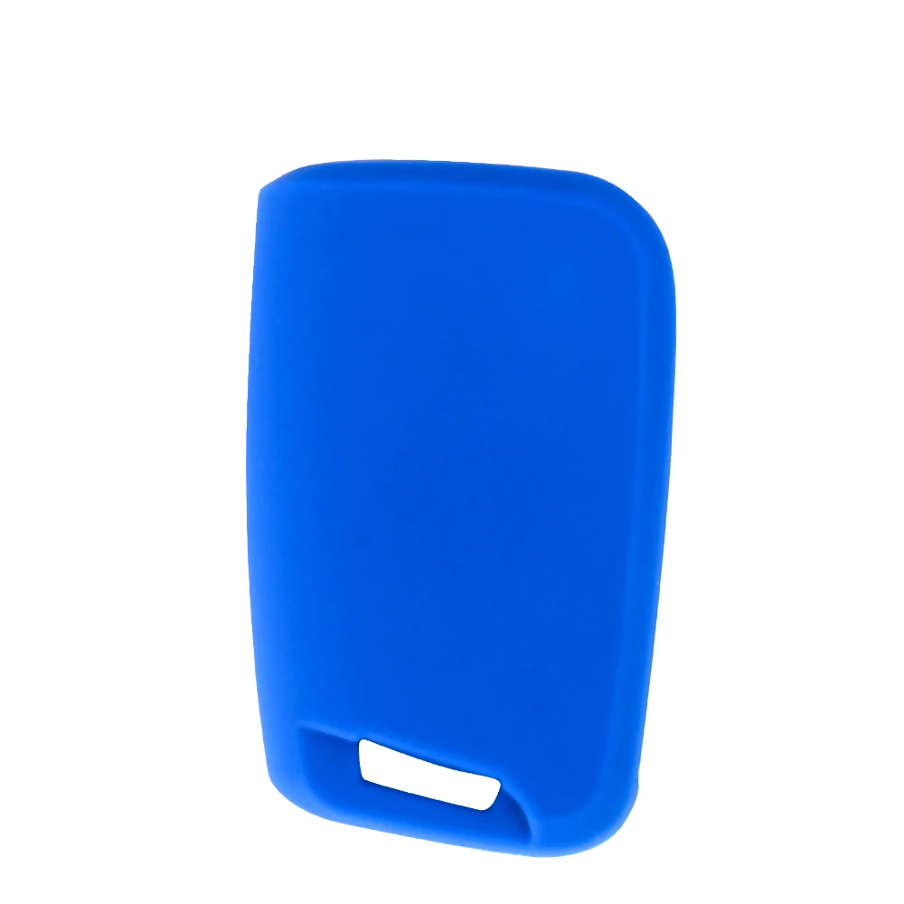 KEYYOU Silicone Key Case Key Cover For Volkswagen VW Golf 7 GTI R MK7 Tiguan For Skoda Octavia A7 Seat Leon Ibiza key case key case cover