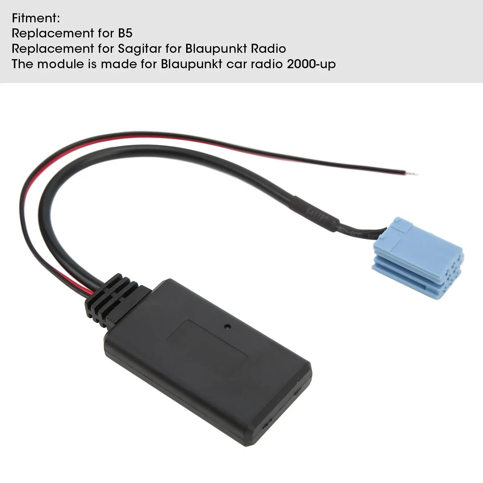 무선 블루투스 4.0 AUX 차량용 스테레오 어댑터, blaupunkt 라디오용 사기타