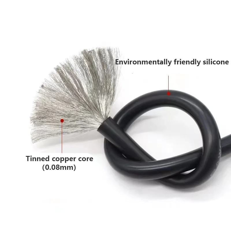 de silicone flexivel 30 28 26 24 22 20 18 16 14 12 awg 03