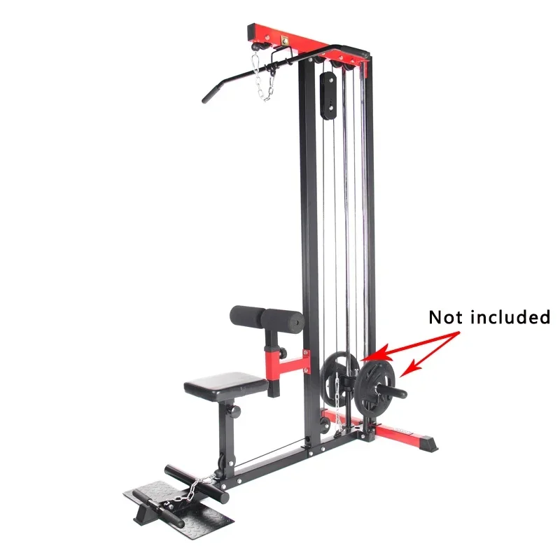 

LRM501 Lat & Row Machine Home High Low Pull Lat Pull Down High Pully Waist Back Shoulder Muscle Comprehensive Fitness Equipment