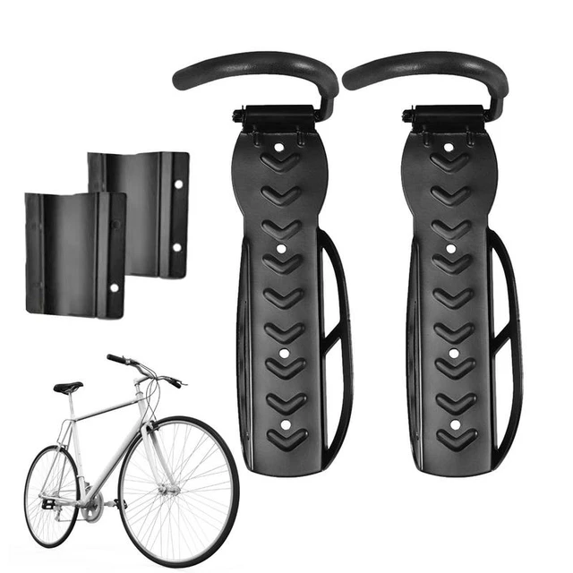 2PCS Bicycle Hooks Wall Mount Bike Hook Easily Detach Storage