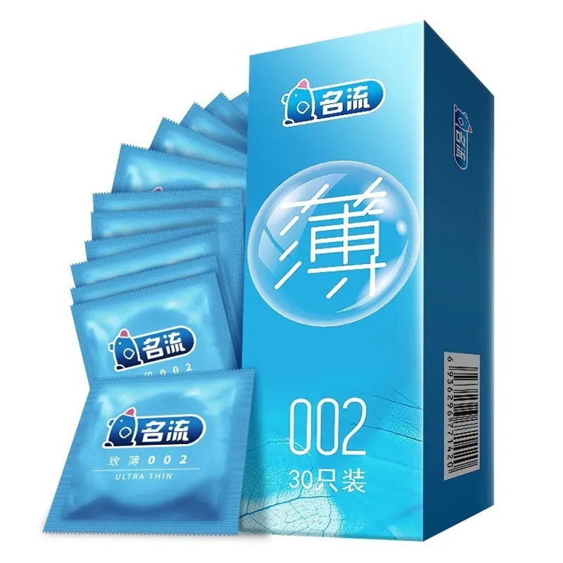 Warehouse Shipped Condoms 30pcs Intimate Good Sex Products Combining Particles and Threads for Long-lasting Pleasure