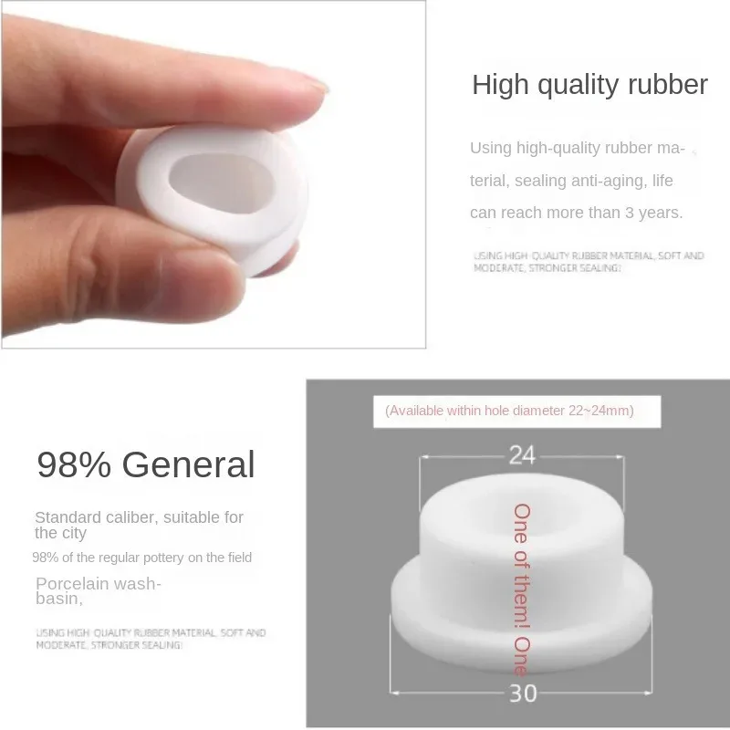 Sink Overflow Cover 2/4pcs for Bathroom Wash Basin Bathtub