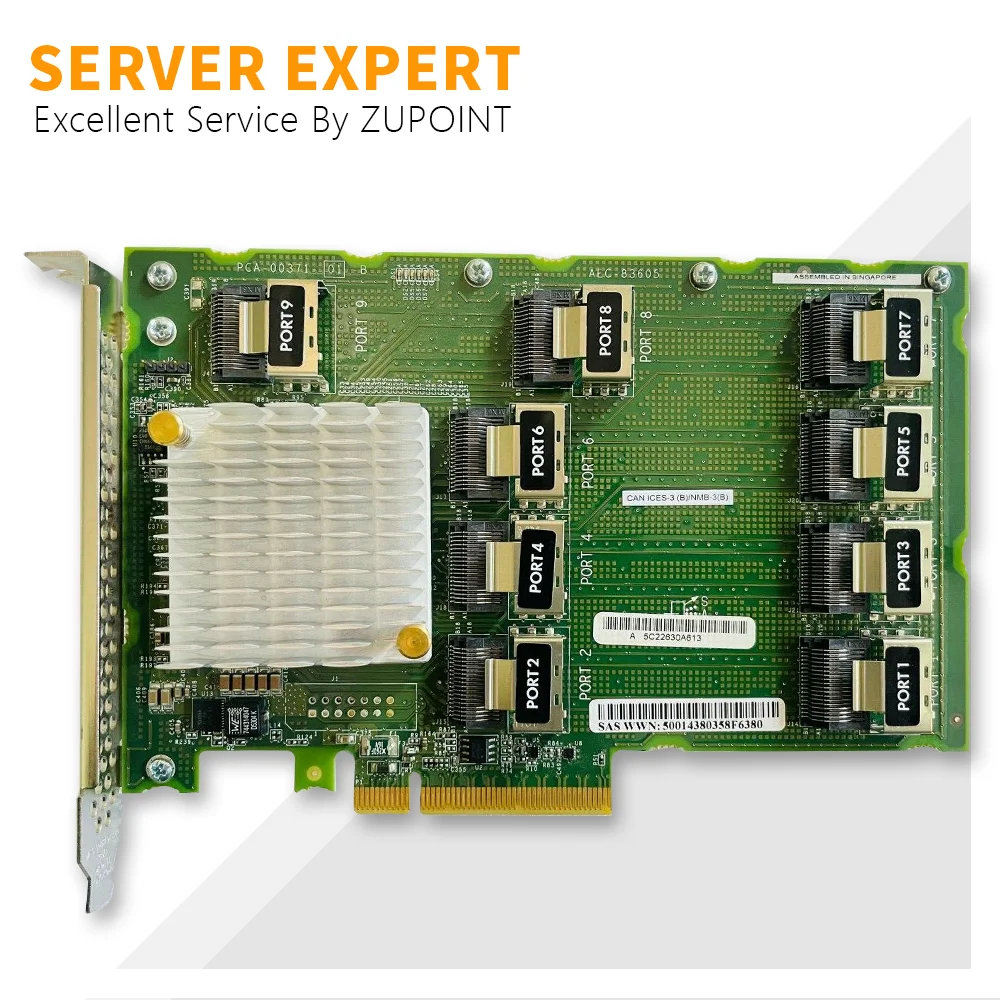 

ZUPOINT AEC-83605 727250-B21 12Gb SAS SATA Expander Card for DL380 G9 761879-001 727253-001 RAID Controller Card