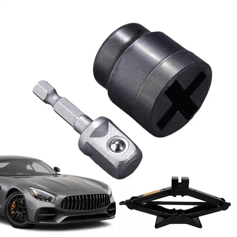 2025 Thickened Car Electric Wrench Jack Socket Fast Cross Jack Socket Utilizing Advanced Electric For Drill Bit Hand Tools