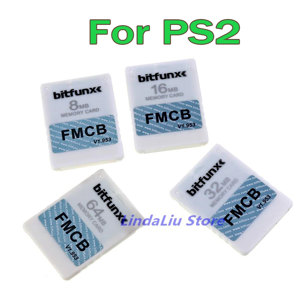 1 Pz Per Sony Ps2 Per Playstation2 8Mb/16Mb/32Mb/64Mb Fmcb Free Mcboot Memory Card V1.953 Mc Boot