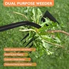 Manual multi-functional weeding rake gardening tool, portable weeding rake for gardens, root-pulling tool 2