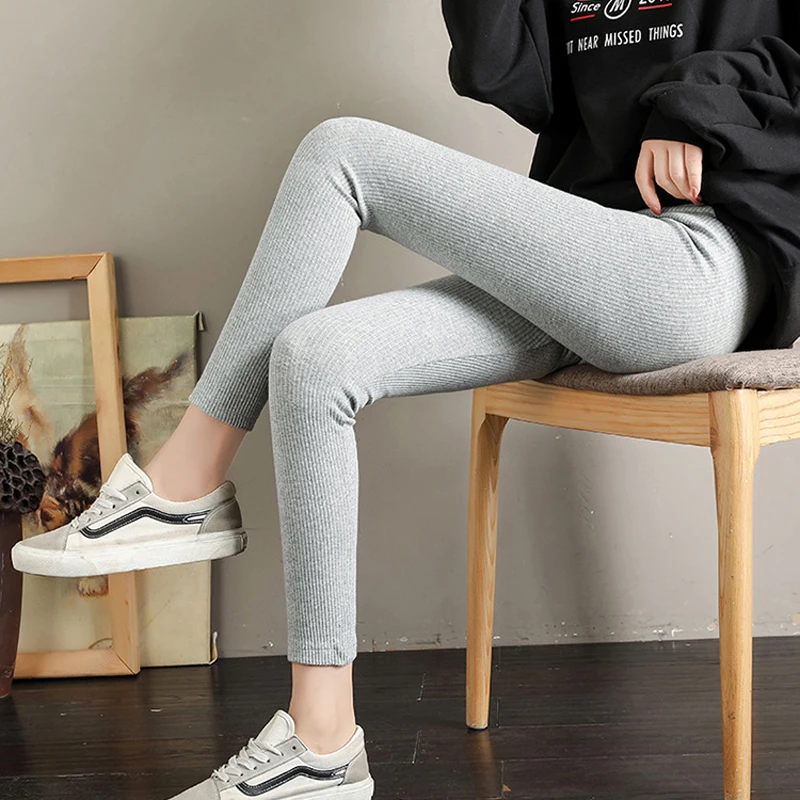 Ribbed Leggings For Pregnant Women Maternity Leggings 1823