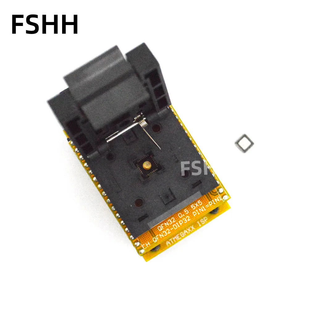 IC QFN32 WSON32 DFN32 MLF32 ׽Ʈ  AVR ISP ׽Ʈ mega8 mega48 mega88  CH2015 α׷ 0.5 mm 