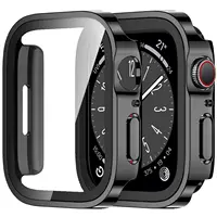 Coque + verre pour Apple Watch 11 10 9 8 7 6 SE, protection d'écran étanche, pare-chocs, série iWatch, 46mm 42mm 45mm 41mm 44mm 40mm 2