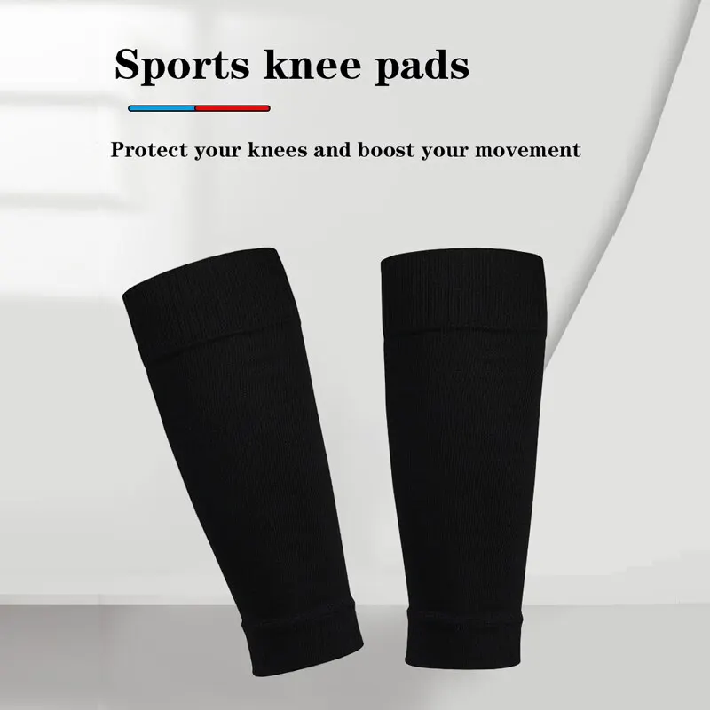 1 Pair Sports Soccer Shin Guard Pad Sleeve Sock Leg Support Football Compression Calf Sleeve For Adult Teens Children