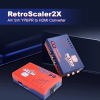 פרסקרלר2x av ל hdmi-ו-doubler/דולר לקונולות משחקי רפואי לקונוסלול משחקי ריטרו PS2 n64 סדר md1 md2 1