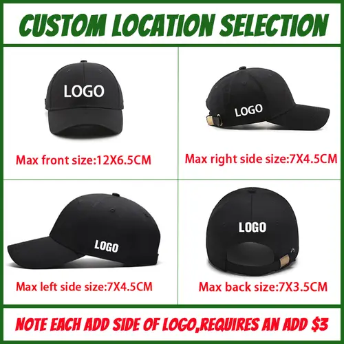 Fedoryn Custom Logo Baseball Cap for Men and Women DIY Design Letter Embroidery Retro Hat Customize Cap Graphic Print Wholesale - Image 4