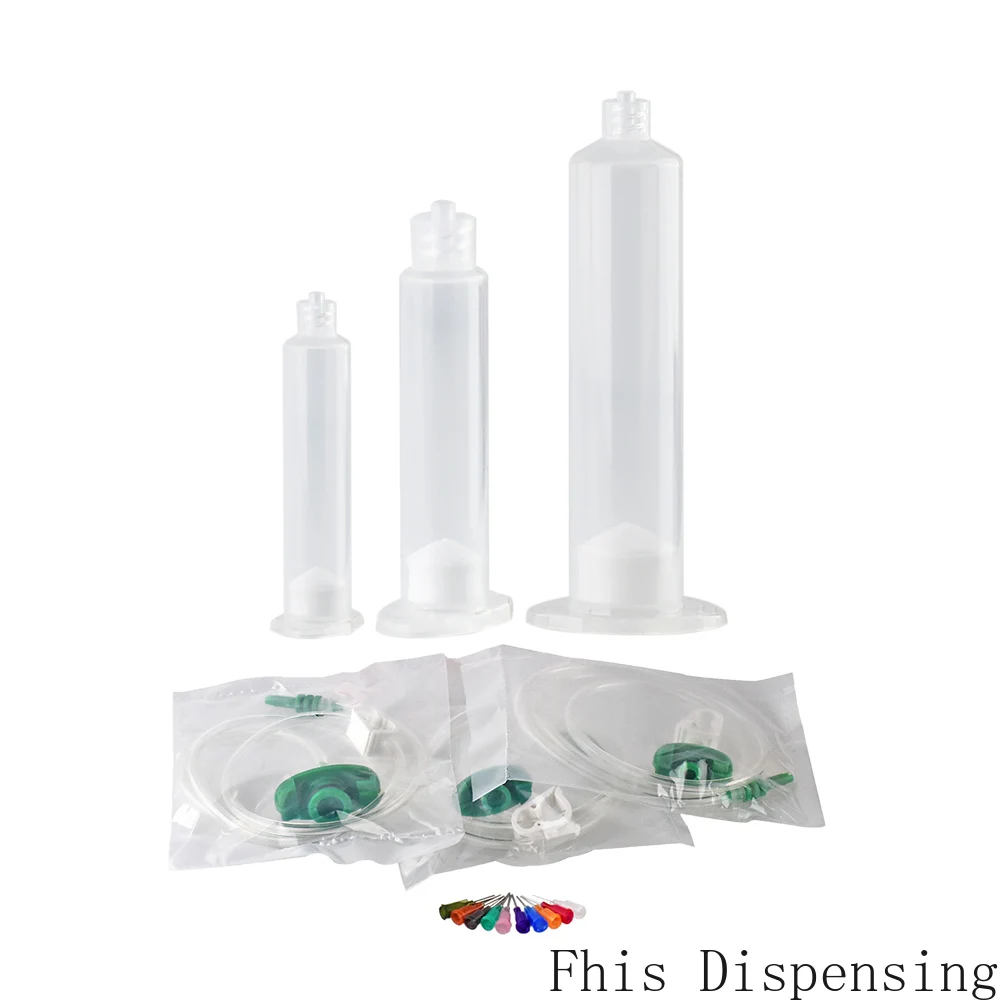 

Liquid Dispenser Solder Paste Adhesive Glue Syringe + Dispensing Needle Tip