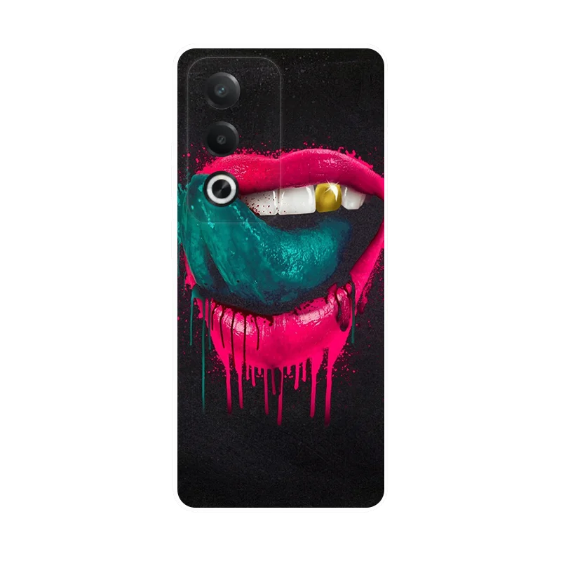 Stylish Cartoon Silicone Soft TPU Protective Back Cover