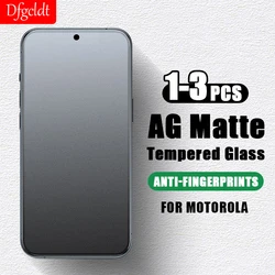 Matte Screen Protector - Anti - Glare and Smudge - Resistant Glass Film (1 - 3 Pack) - 2Piece (Moto G41)