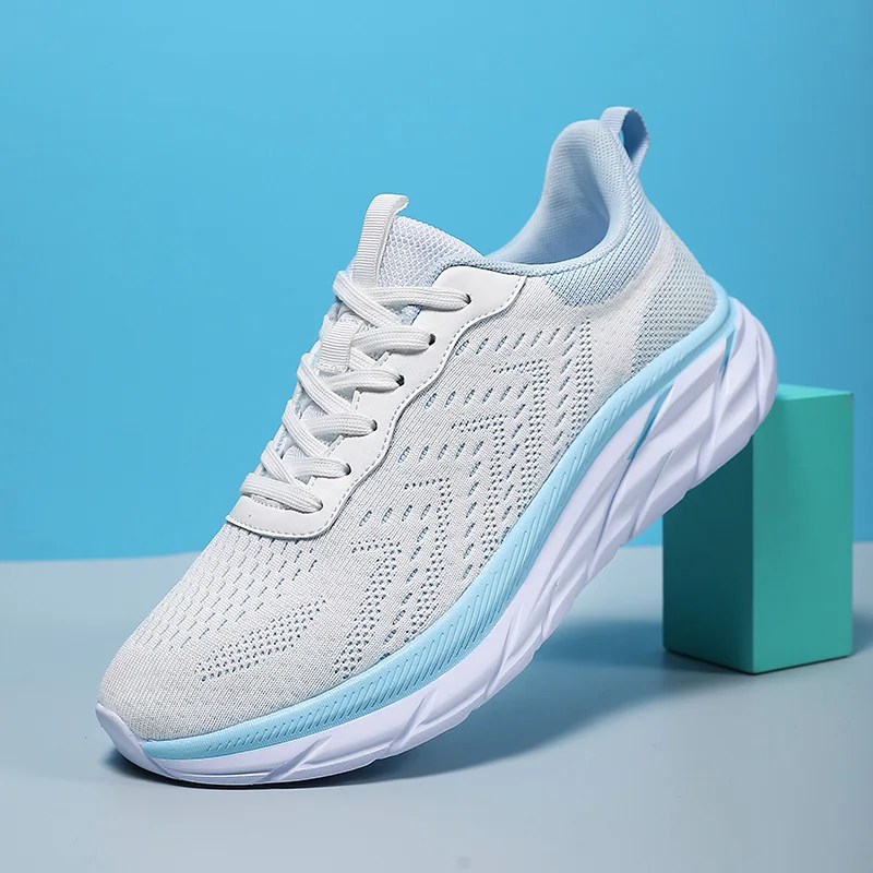 Running Shoes Men Mesh Comfortable Breathable Flat Casual Jogging Shoes Fashion Luxury Designer Tennis Male Sneakers