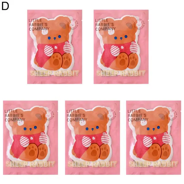 5 db Hasznos Meleg Matricák Jó Hőmegtartás Tartsa A Szabálytalan Formát Téli Szabadtéri Lábak Derék Melegítő Foltok - Image 2