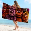 Fnaf Five-nights-At-Freddys Anime Towel Microfiber Beach Towel Absorbent Quick dry Soft Yoga Swimming Resort Mountain Climbing 4