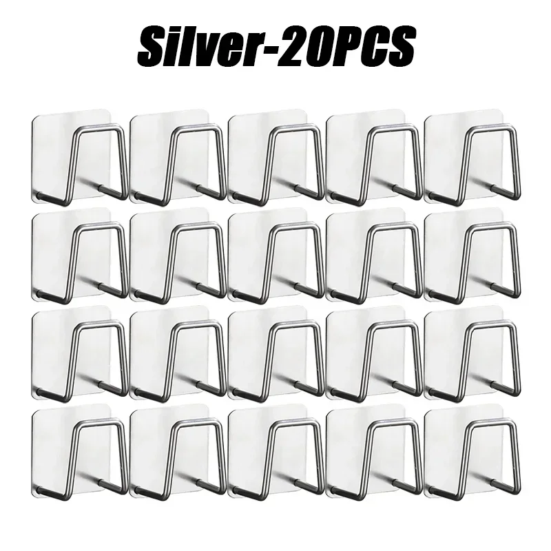 Compact Stainless Steel Sponge & Dishcloth Organizer with Strong Adhesive